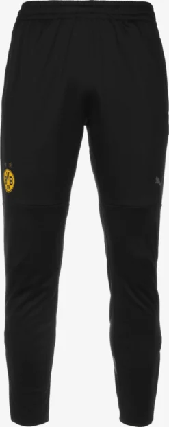 Puma Pantalons Dentraînement Effilé Pantalon De Sport Borussia Dortmund Homme Noir