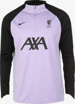 Nike Hauts Fonctionnels T-Shirt Fonctionnel FC Liverpool Homme Violet Clair