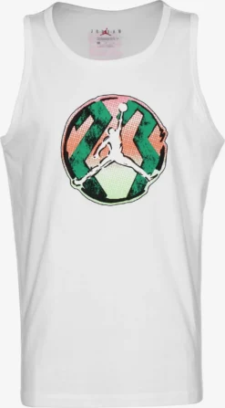 Jordan Débardeurs T-Shirt Fonctionnel Sport DNA Homme Blanc