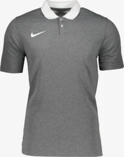 Nike Polos T-Shirt Fonctionnel Homme Gris Foncé / Gris Chiné