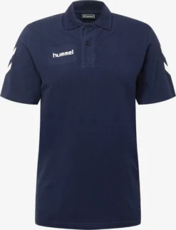 Hummel Polos T-Shirt Fonctionnel Homme Marine