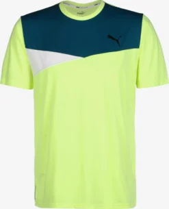 Puma Hauts De Sport T-Shirt Fonctionnel Homme Jaune Fluo