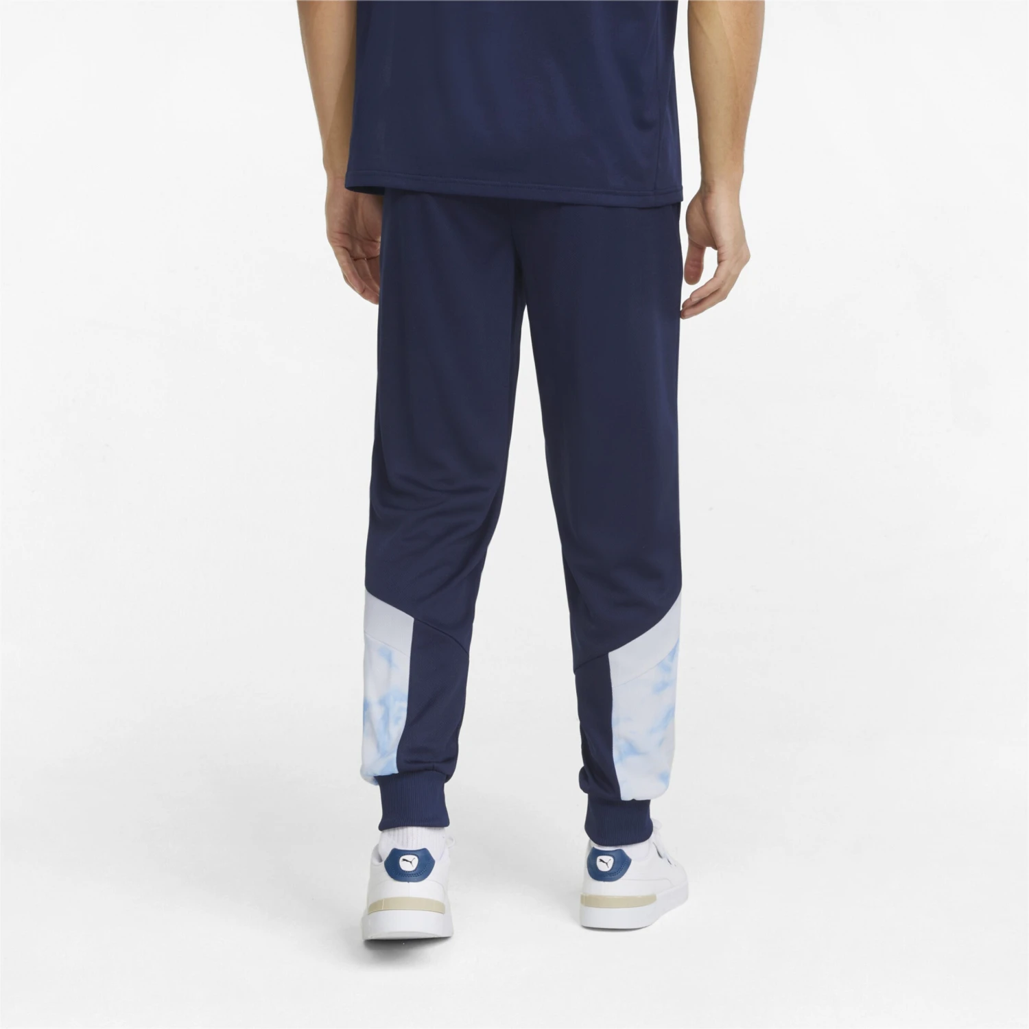 Puma Pantalons Dentraînement Effilé Pantalon De Sport Man City Homme Bleu Nuit / Bleu Clair 4 Puma Pantalons Dentraînement Effilé Pantalon De Sport Man City Homme Bleu Nuit / Bleu Clair – Image 4