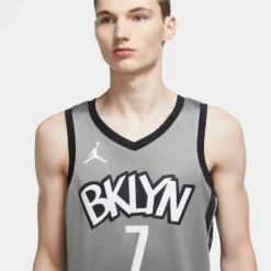 Jordan Débardeurs T-Shirt Fonctionnel Kevin Durant Brooklyn Nets Homme Gris -ADIDAS PERFORMANCE Soldes 1daa1180665903fab40785fae5b90fe1