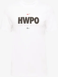 Nike Hauts De Sport T-Shirt Fonctionnel HWPO Homme Blanc