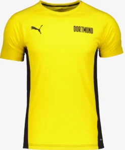 Puma Hauts De Sport T-Shirt Fonctionnel Borussia Dortmund BVB Homme Jaune