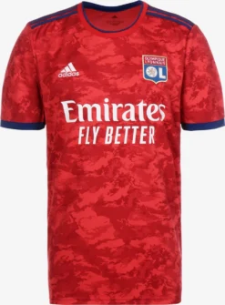 ADIDAS PERFORMANCE Hauts De Sport Maillot Olympique Lyon Homme Rouge / Lie De Vin