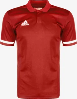 ADIDAS PERFORMANCE Polos T-Shirt Fonctionnel Team 19 Homme Rouge