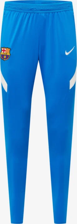 Nike Pantalons Dentraînement Coupe Slim Pantalon De Sport FC Barcelona Strike Homme Bleu Roi