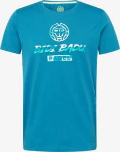 BIDI BADU T-Shirts T-Shirt Fonctionnel Good Vibes Homme Bleu Ciel