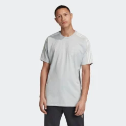ADIDAS PERFORMANCE T-Shirts T-Shirt Fonctionnel Homme Gris Clair -ADIDAS PERFORMANCE Soldes 3d49959e601b73438d0566b744d8397a