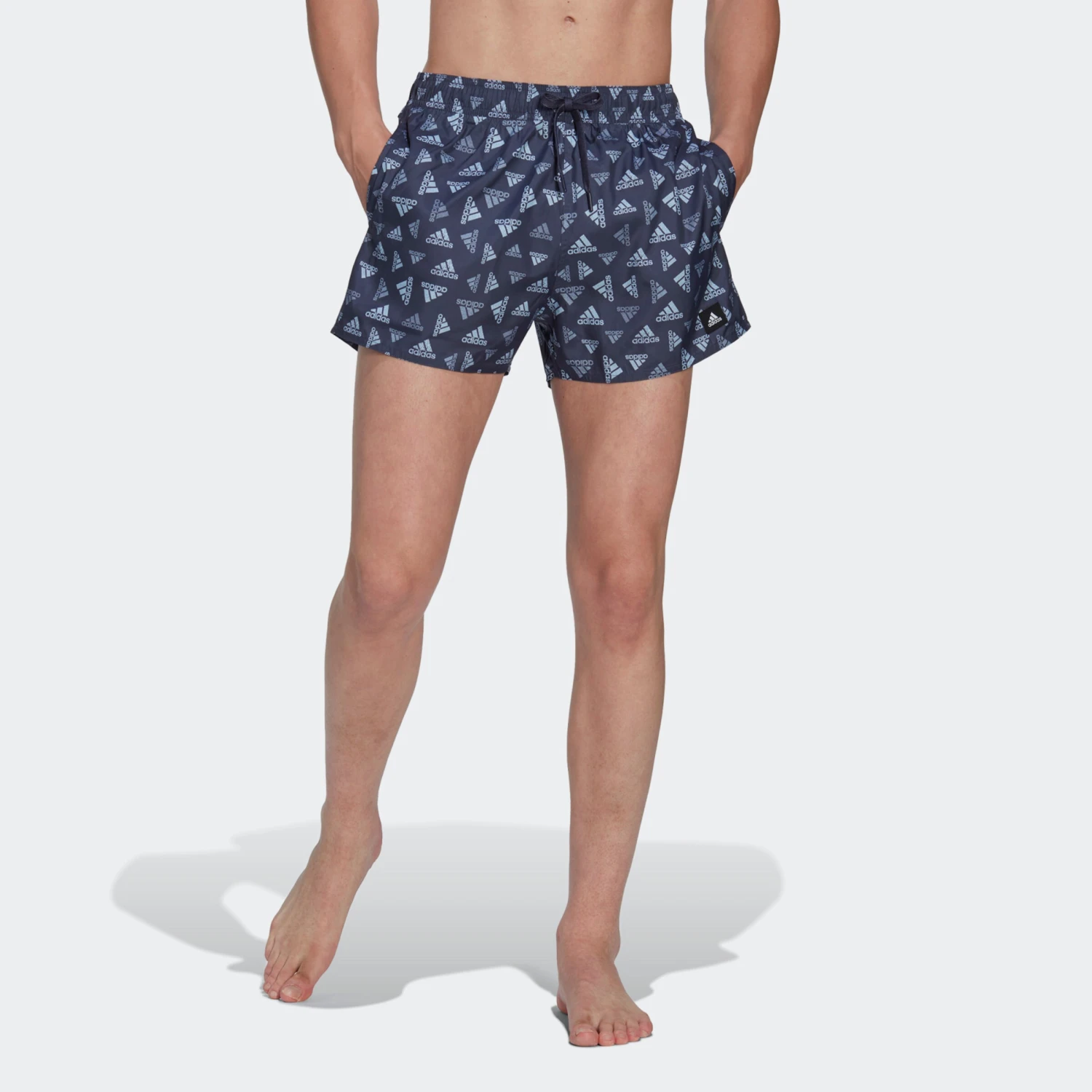 Adidas Sportswear Bermudas De Bain Boardshorts Homme Bleu Marine / Bleu Fumé 2 Adidas Sportswear Bermudas De Bain Boardshorts Homme Bleu Marine / Bleu Fumé – Image 2