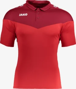 JAKO Polos T-Shirt Fonctionnel Champ Homme Rouge / Rouge Foncé