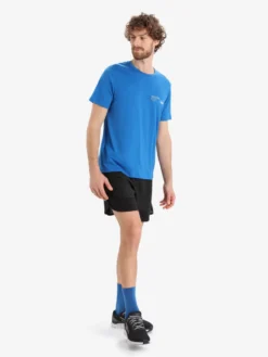 Icebreaker T-Shirts T-Shirt Fonctionnel M Tech Lite II SS Tee Alpine Zone Homme Bleu -ADIDAS PERFORMANCE Soldes 4a305f7205b52d9156b9ade9c5c99baf scaled