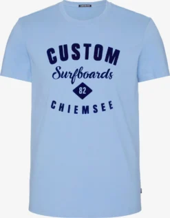 Chiemsee T-Shirts Coupe Regular T-Shirt Fonctionnel Homme Bleu / Bleu Marine