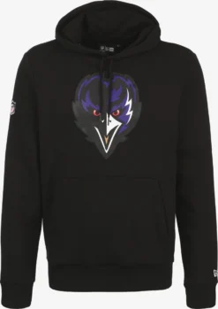 NEW ERA Pulls De Sport Sweat De Sport NFL Baltimore Ravens Homme Noir