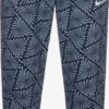 Nike Pantalons Dentraînement Regular Pantalon De Sport Nigeria Homme Bleu Marine / Bleu Clair