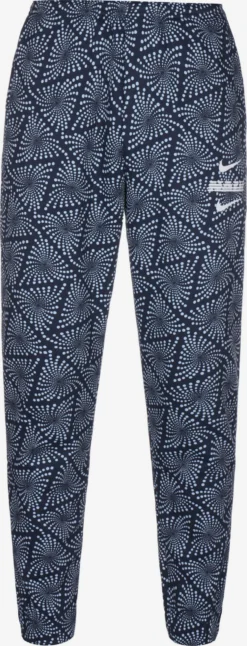 Nike Pantalons Dentraînement Regular Pantalon De Sport Nigeria Homme Bleu Marine / Bleu Clair