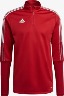 Adidas Sportswear Hauts Fonctionnels T-Shirt Fonctionnel Tiro 21 Homme Rouge