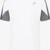 Head Polos T-Shirt Fonctionnel CLUB 22 Homme Blanc