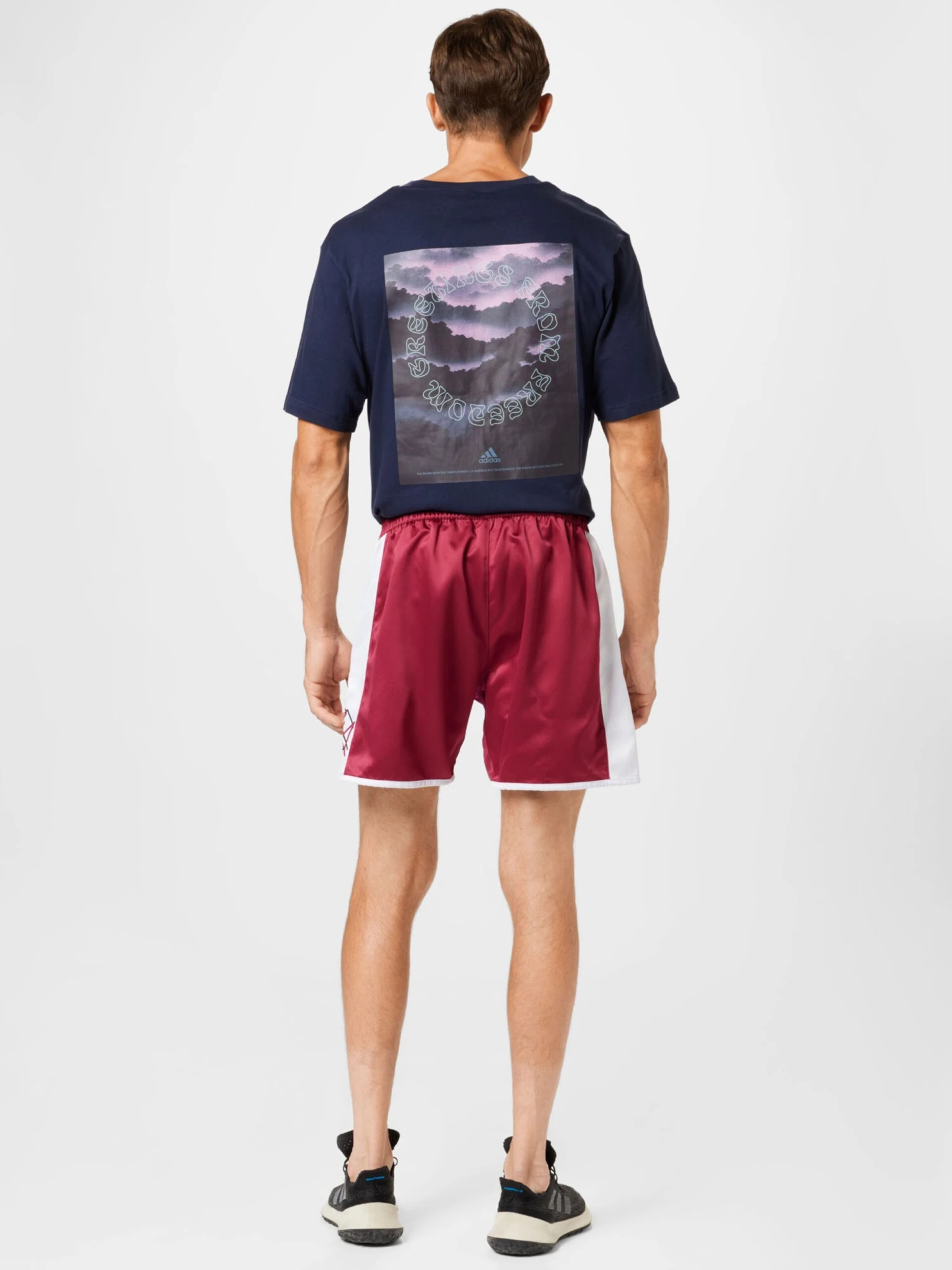 Adidas Sportswear Shorts Regular Pantalon De Sport DAME Homme Rouge Foncé 4 Adidas Sportswear Shorts Regular Pantalon De Sport DAME Homme Rouge Foncé – Image 4