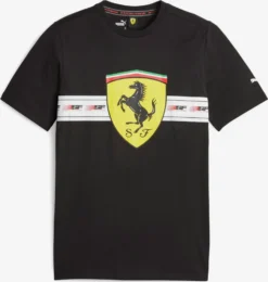 Puma T-Shirts T-Shirt Fonctionnel Scuderia Ferrari Homme Noir