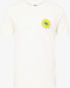 Quiksilver T-Shirts T-Shirt Fonctionnel PLANET POSITIVE Homme Beige