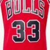 Mitchell & Ness Débardeurs T-Shirt Fonctionnel Scottie Pippen Homme Rouge