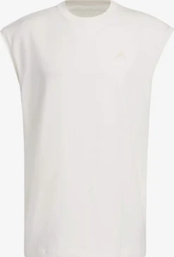 ADIDAS PERFORMANCE T-Shirts T-Shirt Fonctionnel Homme Blanc Cassé