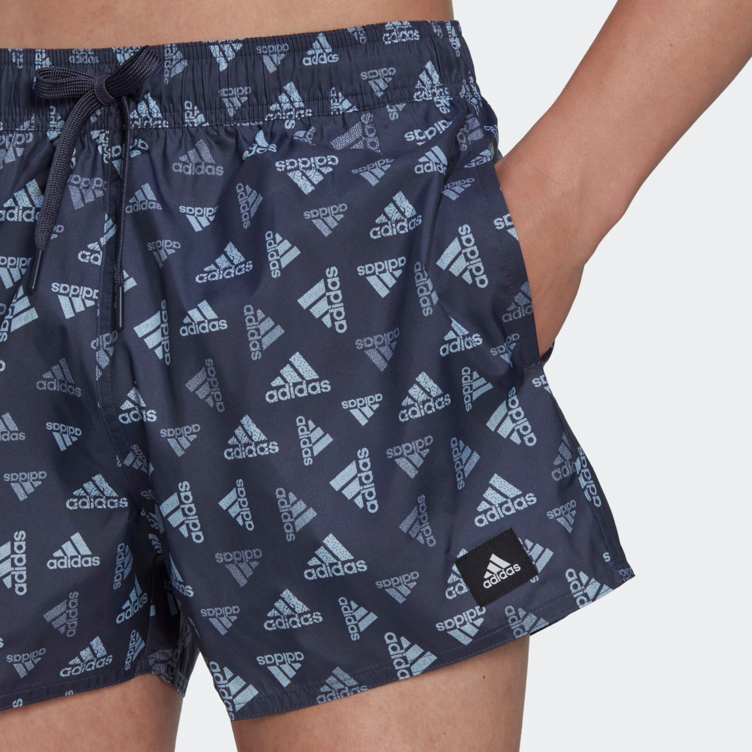 Adidas Sportswear Bermudas De Bain Boardshorts Homme Bleu Marine / Bleu Fumé 4 Adidas Sportswear Bermudas De Bain Boardshorts Homme Bleu Marine / Bleu Fumé – Image 4
