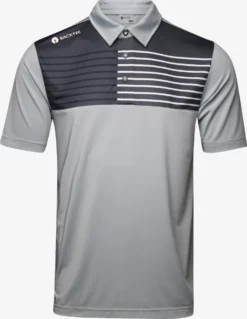 Polos T-Shirt Fonctionnel Homme Gris Clair