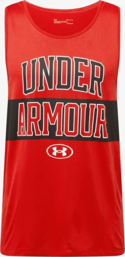 Under Armour Débardeurs T-Shirt Fonctionnel Tech 2.0 Homme Rouge