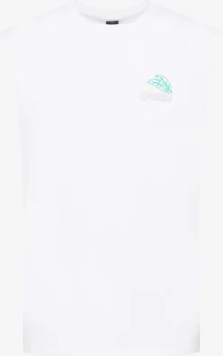 Oakley Débardeurs T-Shirt Fonctionnel SUNRISE Homme Blanc