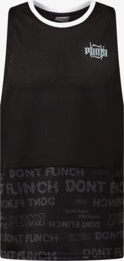Puma Débardeurs T-Shirt Fonctionnel Dont Sweat It Homme Noir