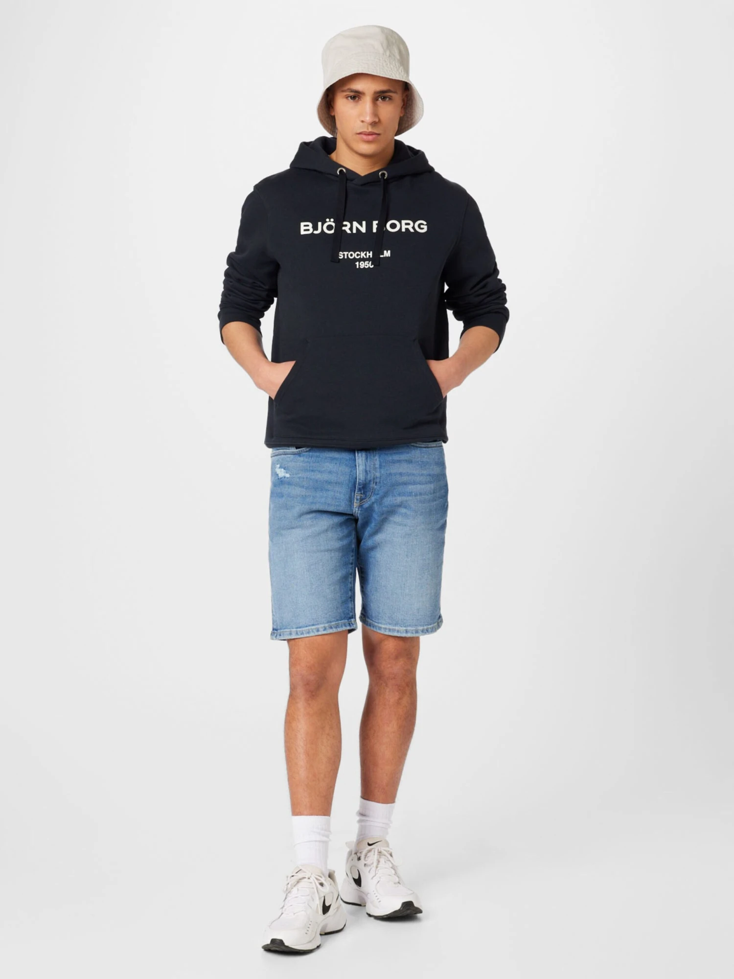BJØRN BORG Pulls De Sport Sweat De Sport Homme Bleu Nuit 5 BJØRN BORG Pulls De Sport Sweat De Sport Homme Bleu Nuit – Image 5