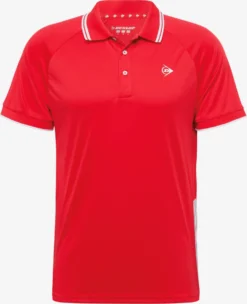 Dunlop Polos T-Shirt Fonctionnel Homme Rouge