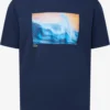 Oakley T-Shirts T-Shirt Fonctionnel POSTCARD Homme Bleu Marine / Azur