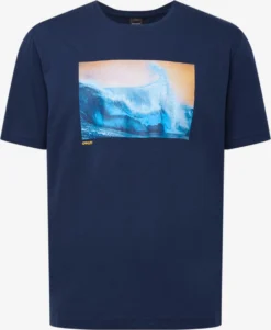 Oakley T-Shirts T-Shirt Fonctionnel POSTCARD Homme Bleu Marine / Azur