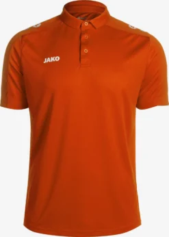 JAKO Polos T-Shirt Fonctionnel Homme Orange