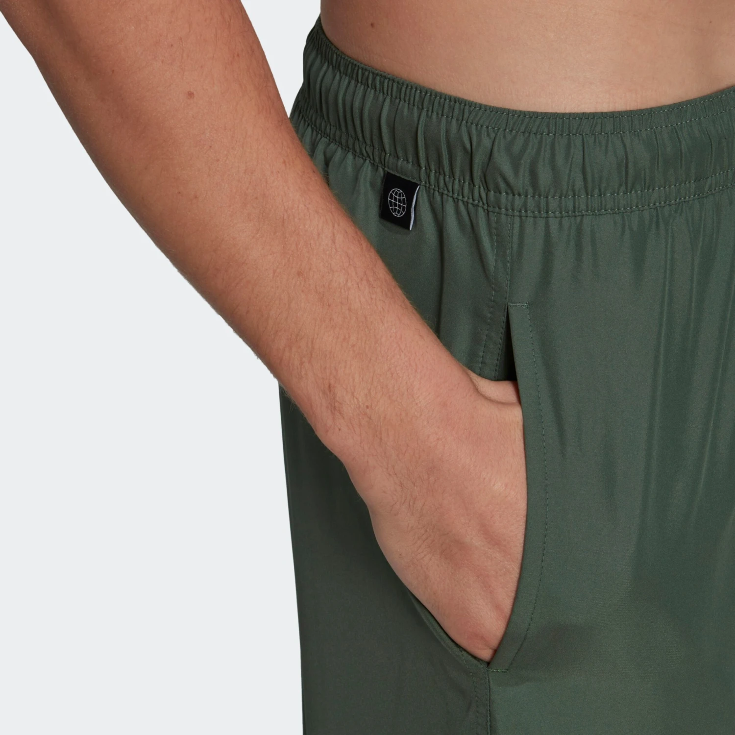 ADIDAS PERFORMANCE Bermudas De Bain Boardshorts Homme Kaki / Vert Pastel 5 ADIDAS PERFORMANCE Bermudas De Bain Boardshorts Homme Kaki / Vert Pastel – Image 5