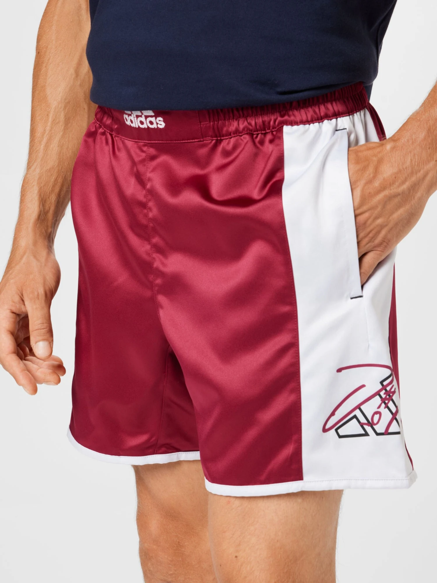 Adidas Sportswear Shorts Regular Pantalon De Sport DAME Homme Rouge Foncé 2 Adidas Sportswear Shorts Regular Pantalon De Sport DAME Homme Rouge Foncé – Image 2