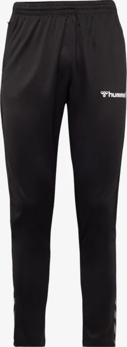 Hummel Pantalons Dentraînement Regular Pantalon De Sport Poly Homme Noir