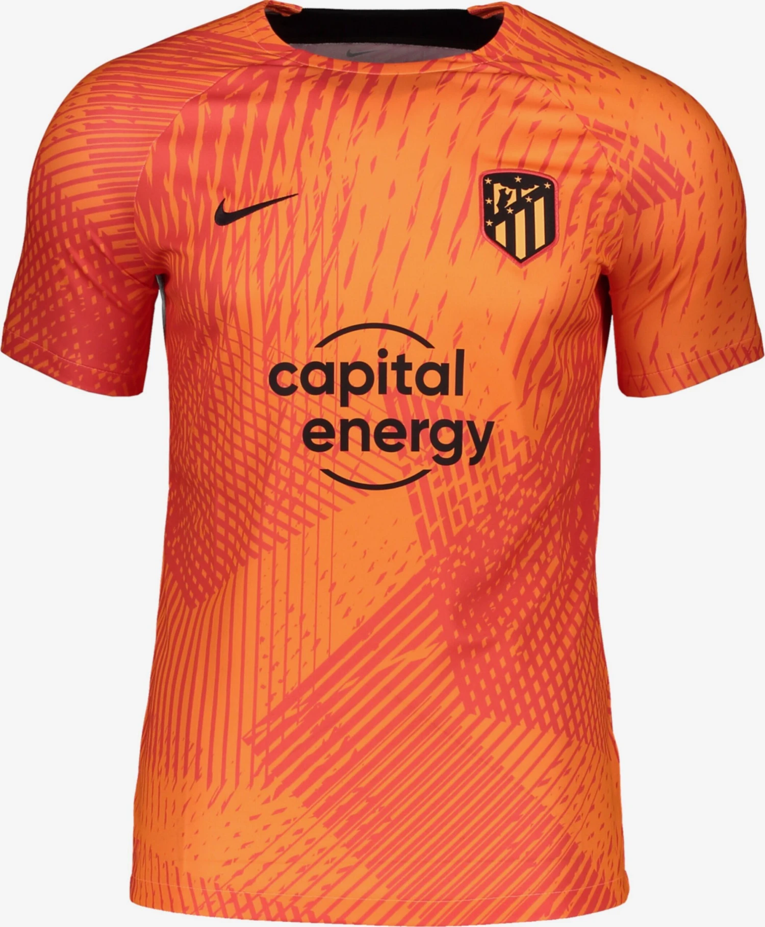 Nike Hauts De Sport T-Shirt Fonctionnel Atletico Madrid Pre-Match Homme Orange / Rouge 1 Nike Hauts De Sport T-Shirt Fonctionnel Atletico Madrid Pre-Match Homme Orange / Rouge