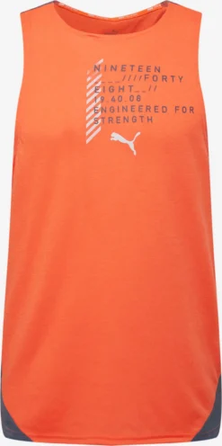 Puma Débardeurs T-Shirt Fonctionnel Everfresh Homme Orange