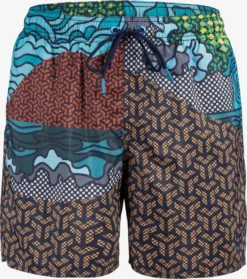 Arena Bermudas De Bain Boardshorts Homme Marron