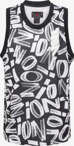 Jordan Débardeurs T-Shirt Fonctionnel Zion Homme Noir