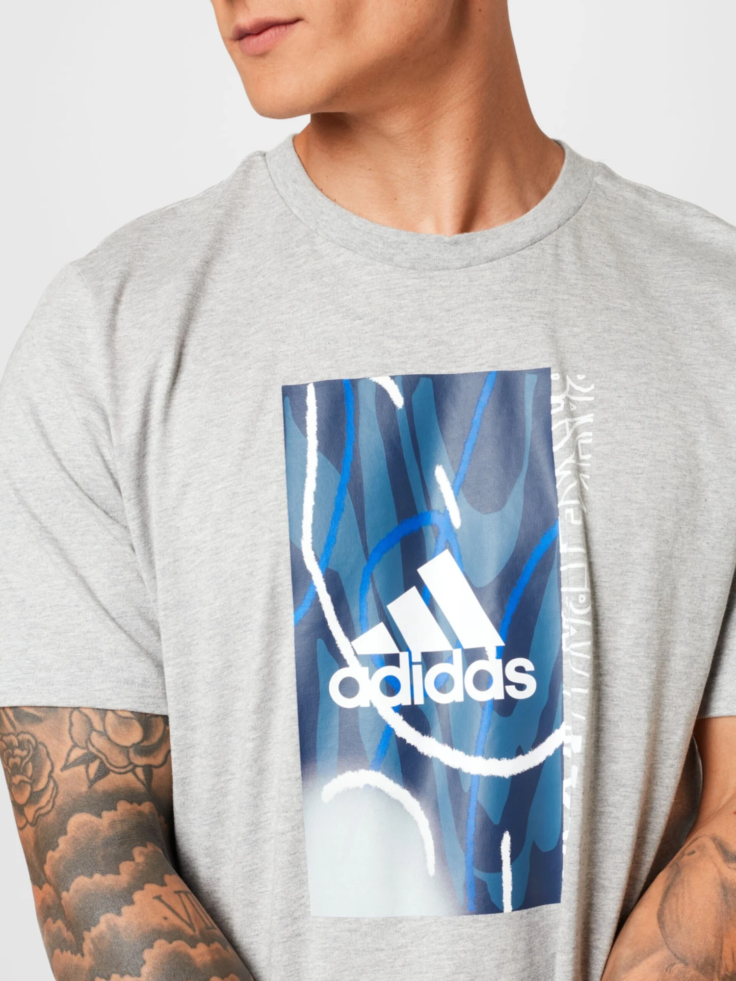 Adidas Sportswear T-Shirts T-Shirt Fonctionnel Bos Homme Gris 5 Adidas Sportswear T-Shirts T-Shirt Fonctionnel Bos Homme Gris – Image 5