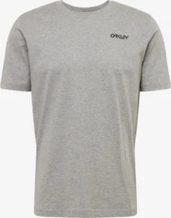 Oakley T-Shirts Coupe Regular T-Shirt Fonctionnel BACK AD HERITAGE Homme Gris