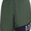 ADIDAS PERFORMANCE Bermudas De Bain Boardshorts Homme Kaki / Vert Pastel