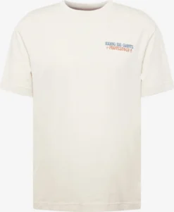 Protest T-Shirts T-Shirt Fonctionnel TUDRI Homme Crème / Sable